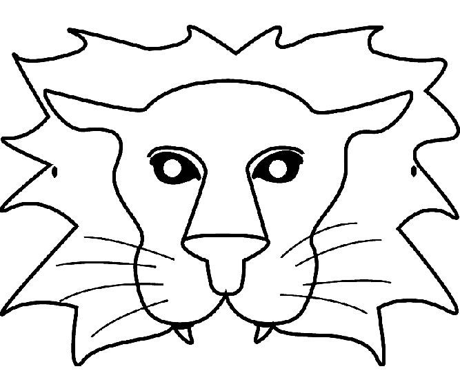 coloriage cod� lion