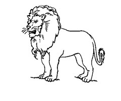 124 Dessins De Coloriage Lion à Imprimer