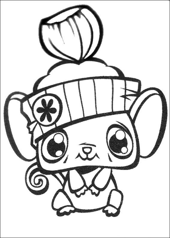 dessin littlest pet shop à imprimer