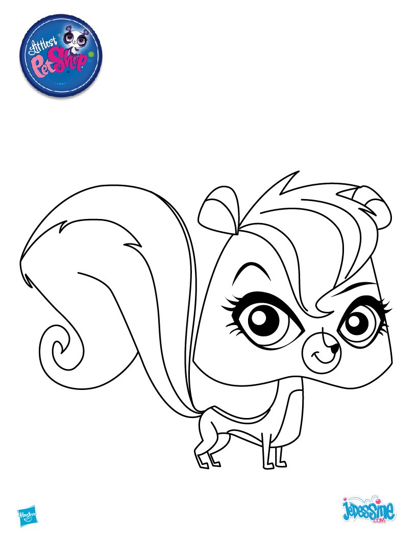 coloriage littlest petshop a imprimer