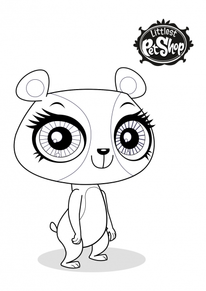 coloriage littlest pet shop imprimer