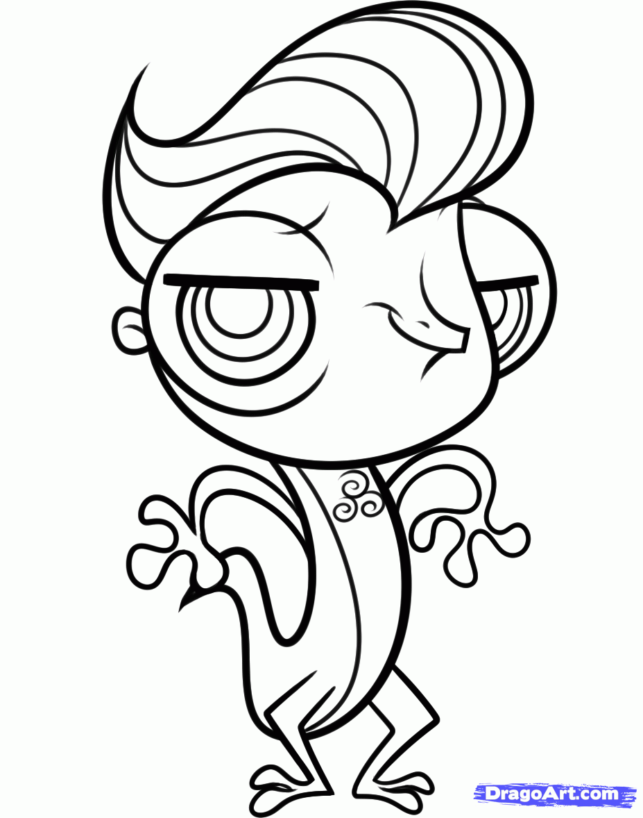 coloriage ƒ dessiner littlest pet shop ƒ imprimer