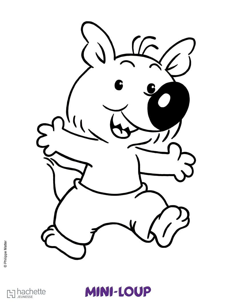 19 dessins de coloriage Loup En Ligne Gratuit imprimer Voir le dessin
