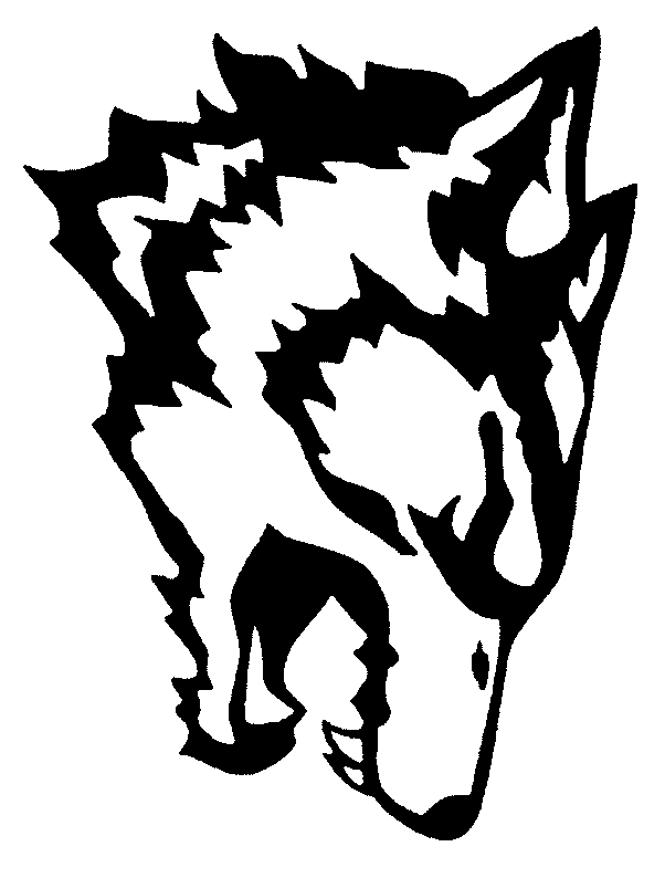dessin loup facile