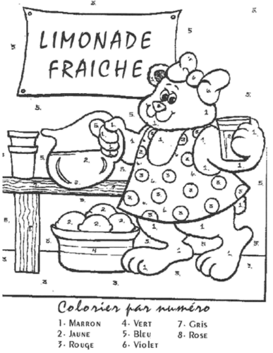 20 dessins de coloriage Magique Ce1 Français à imprimer coloriage magique ce1 francais