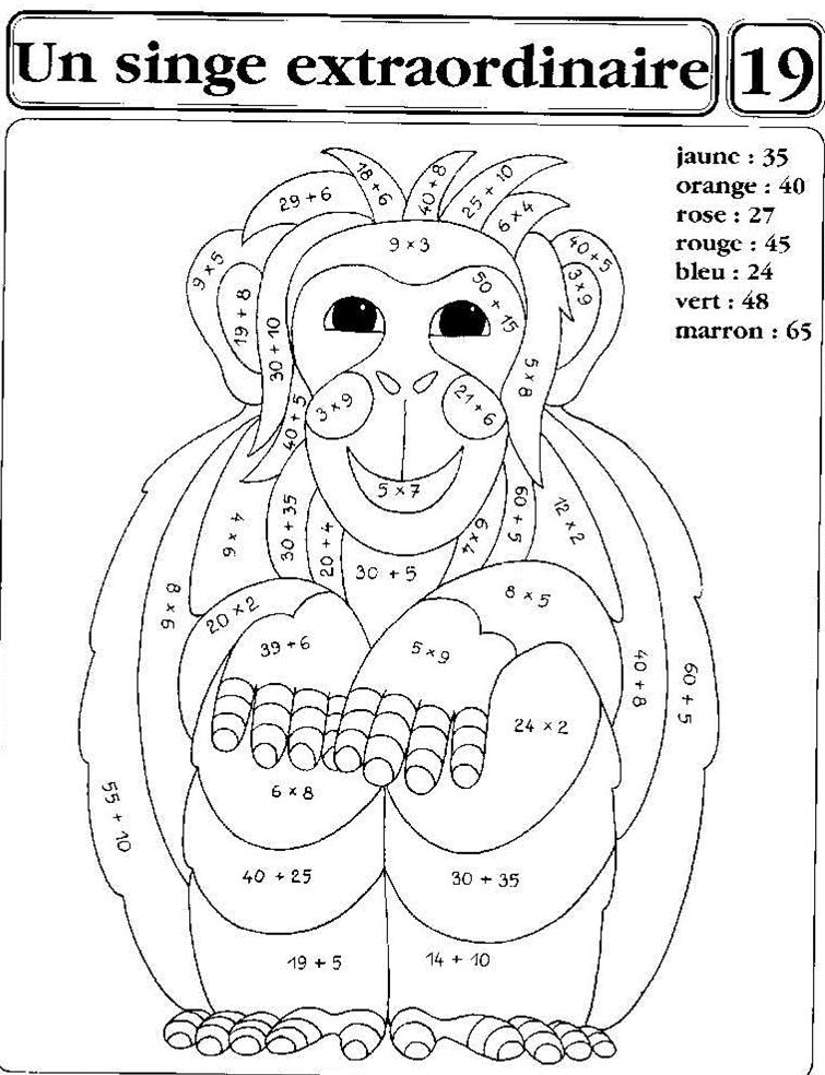 coloriage magique ce1