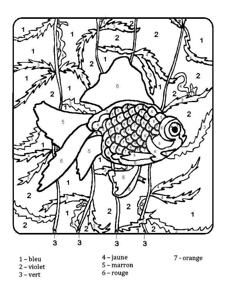 coloriage magique son k ce1