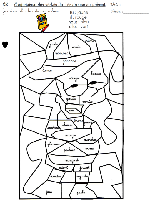 123 dessins de coloriage Magique Ce1 à imprimer