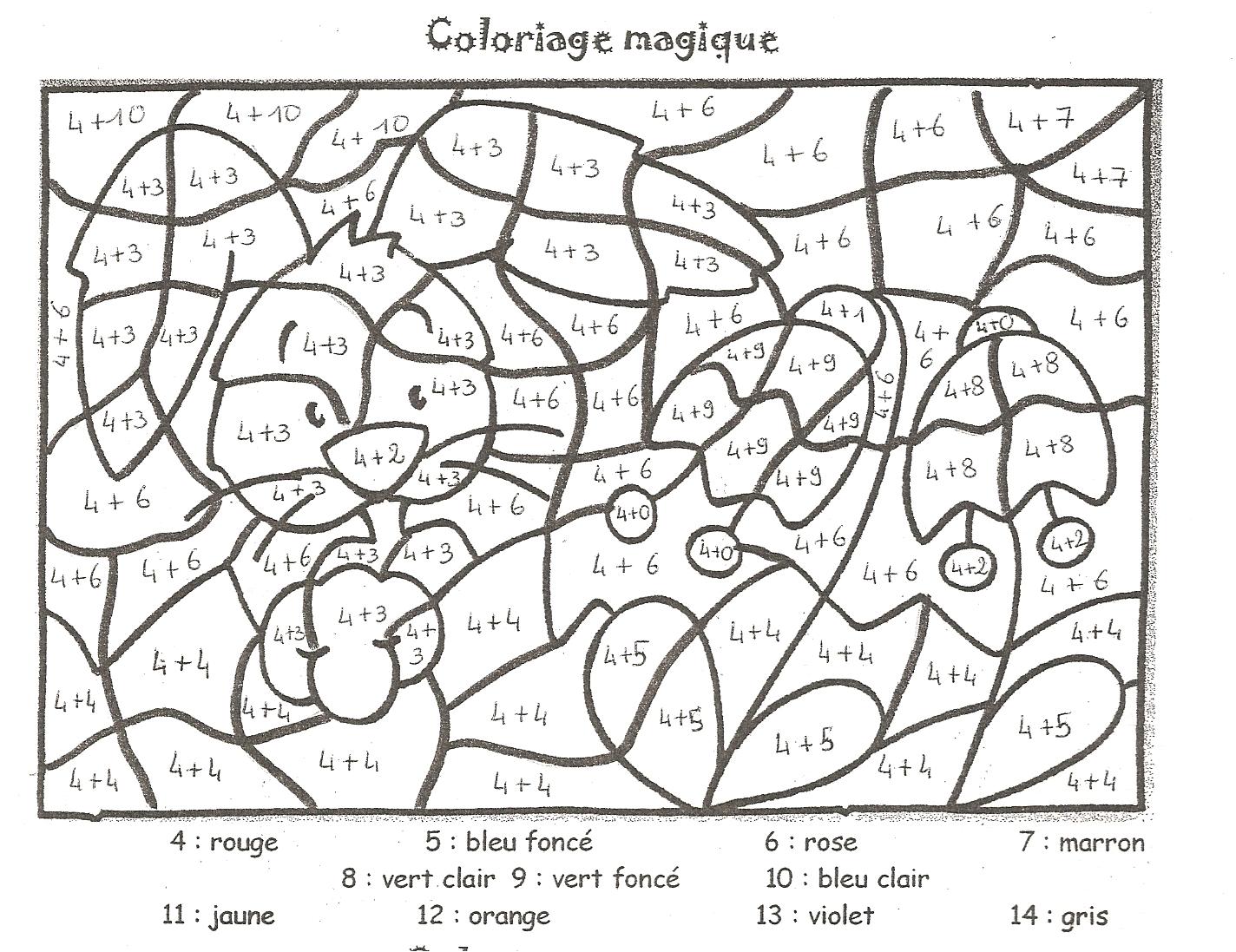 Coloriage Magique Ce1 Grammaire 19 Dessins De Coloriage Magique Cp Lecture Imprimer
