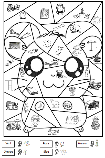 Coloriage magique en ligne Jeux éducatifs en ligne - coloriage magique pour cp