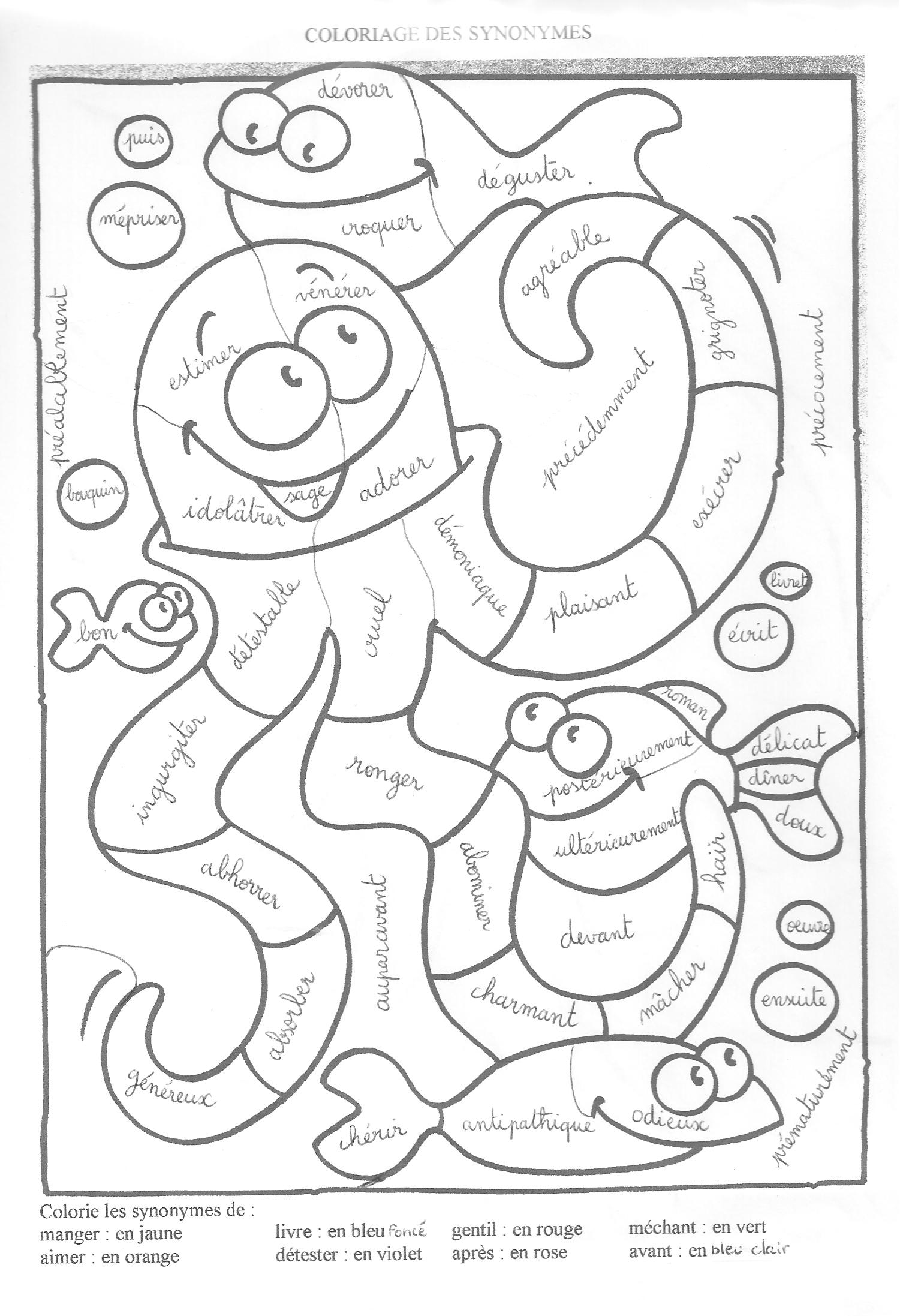 coloriage magique cp table d'addition