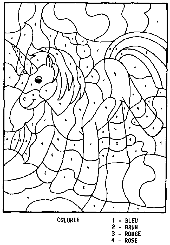 coloriage à dessiner magique cp dizaines unités