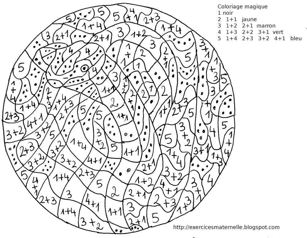 dessin magique cp calcul mental niveau 2