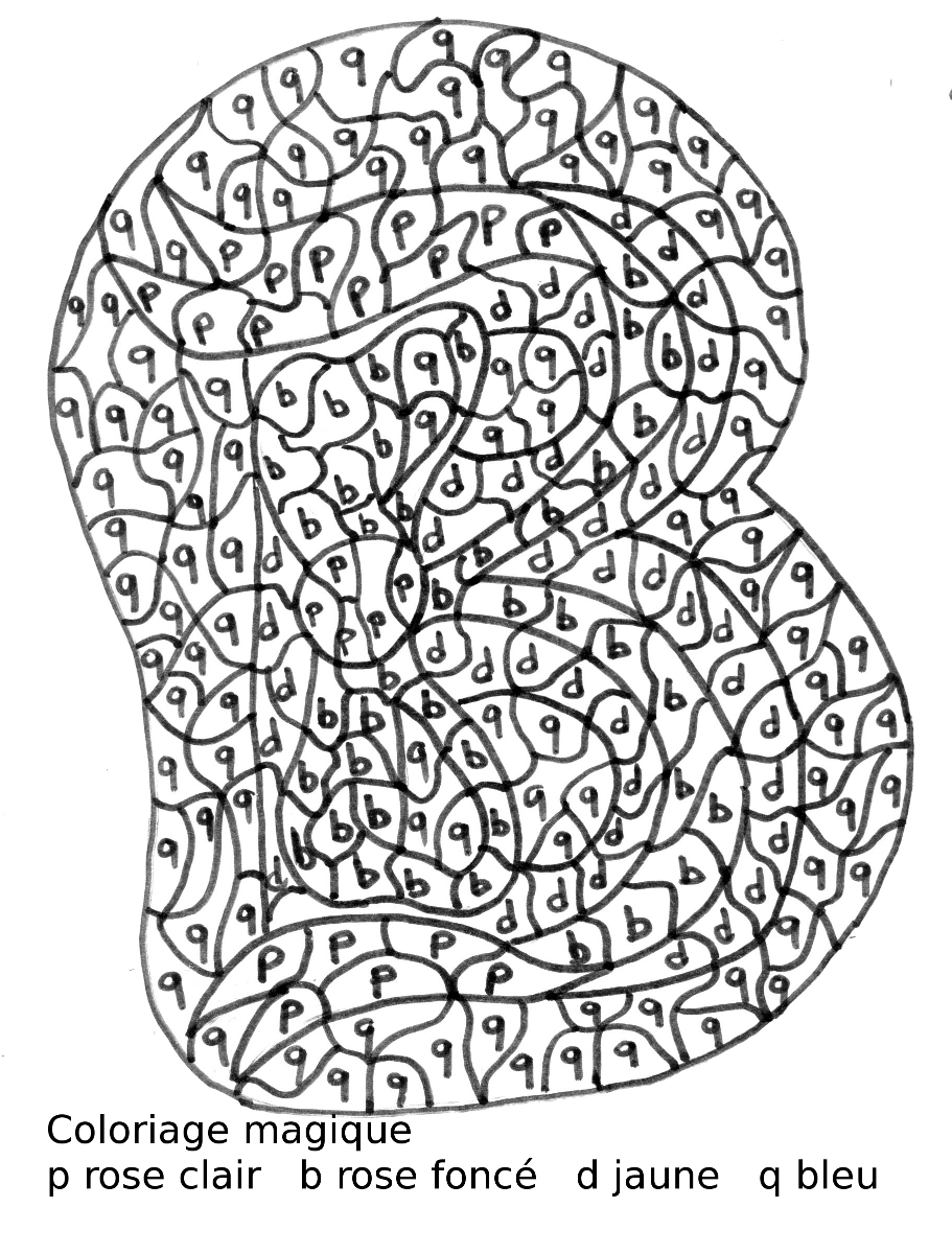 dessin magique lettre script