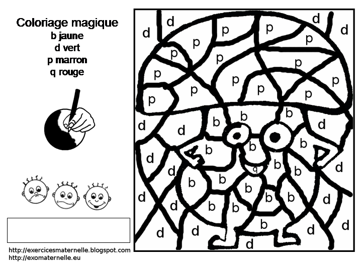 coloriage magique maternelle moyenne section