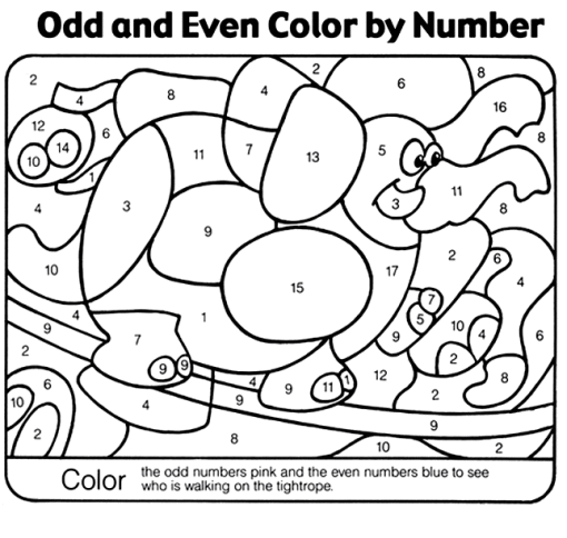 odd coloring pages - photo #22