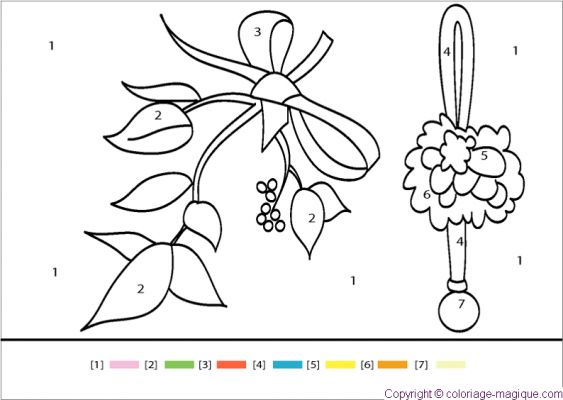 dessin magique noel cp addition