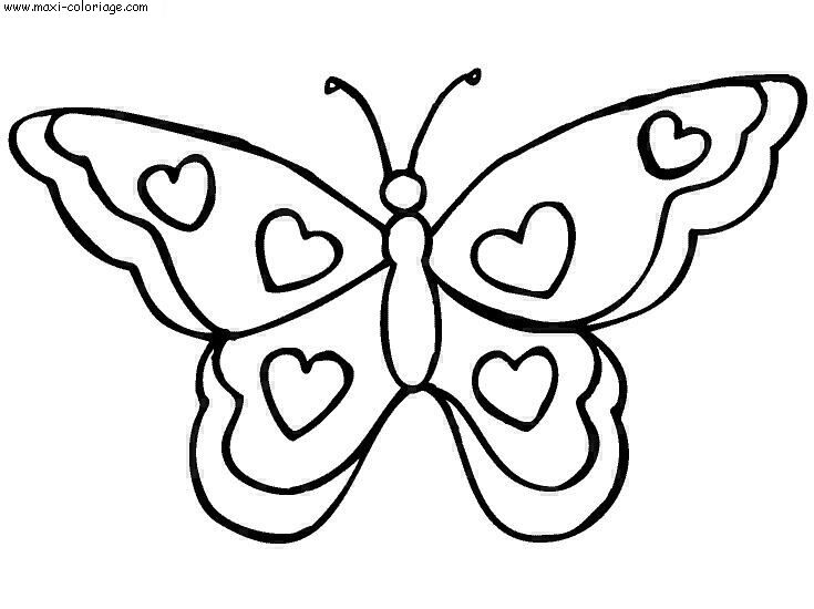 Image Papillon A Imprimer  AZ Coloriage 