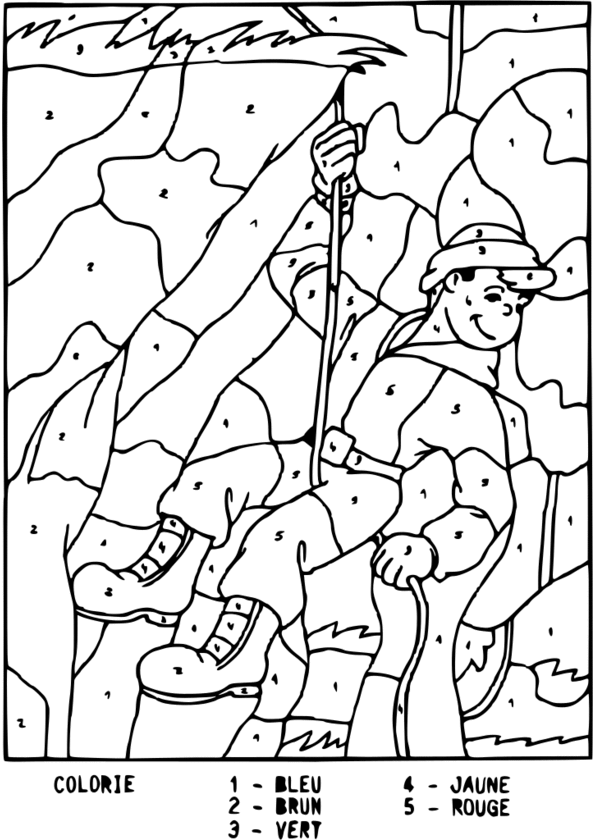 coloriage magique numération cm1