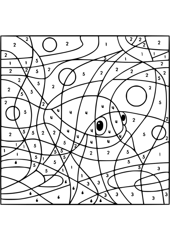 coloriage magique numération ce1