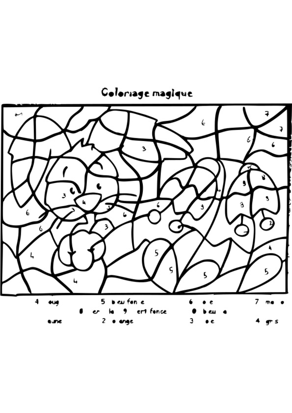 youtube coloriage magique