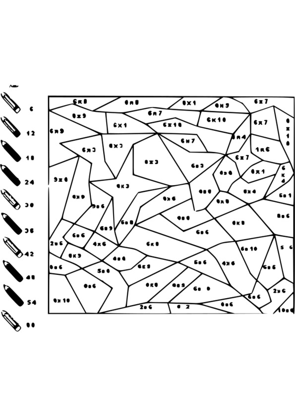 coloriage magique maths ce2