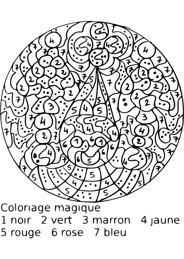 coloriage magique union jack