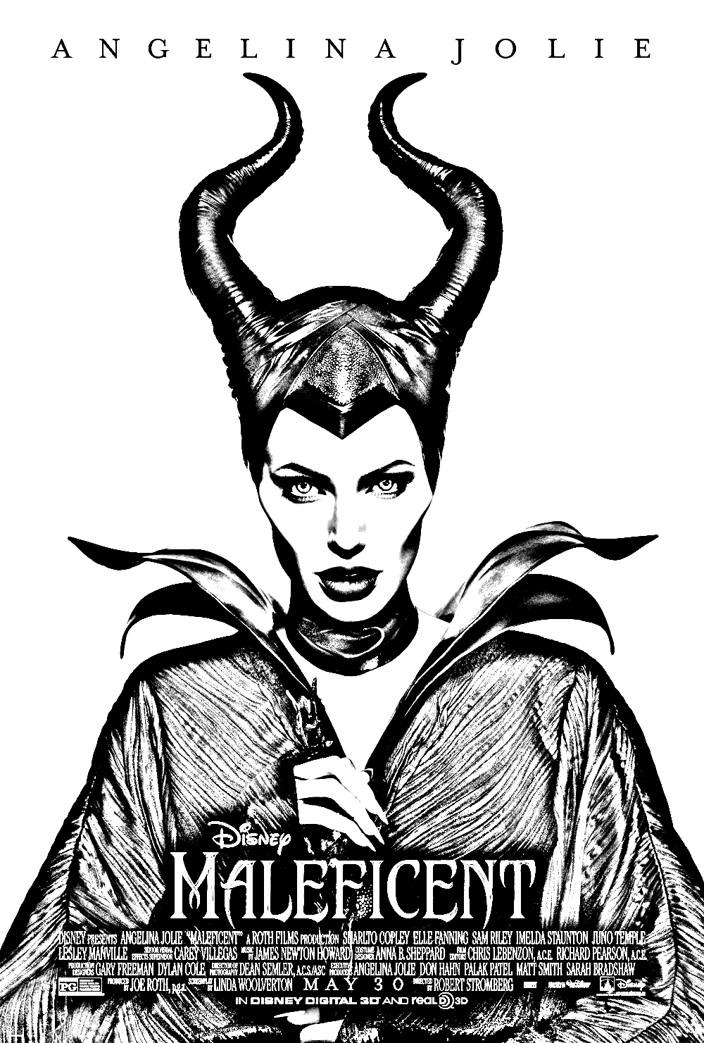 128 dessins de coloriage Maléfique à imprimer 128 dessins de coloriage Maléfique à imprimer