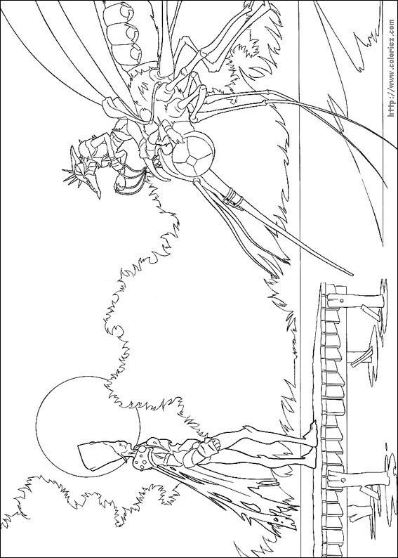 coloriage  dessiner malefique a imprimer