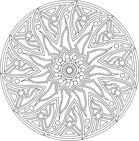 coloriage mandala a imprimer gratuit