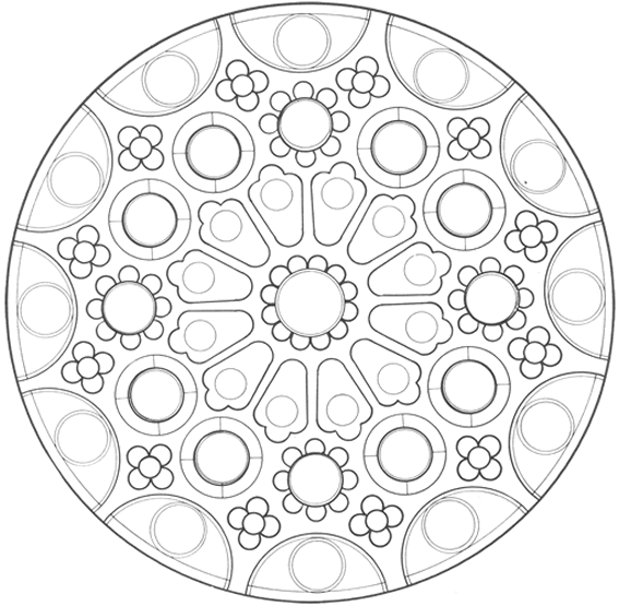 coloriage mandala a imprimer gratuit