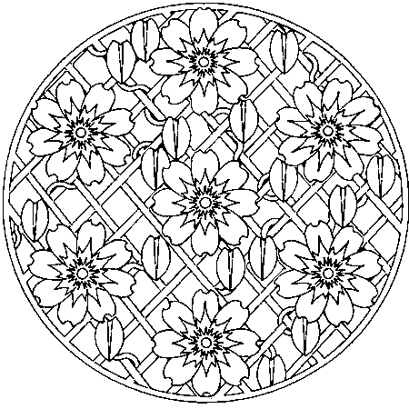 coloriage mandala en ligne