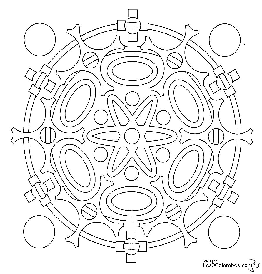 coloriage mandala en ligne