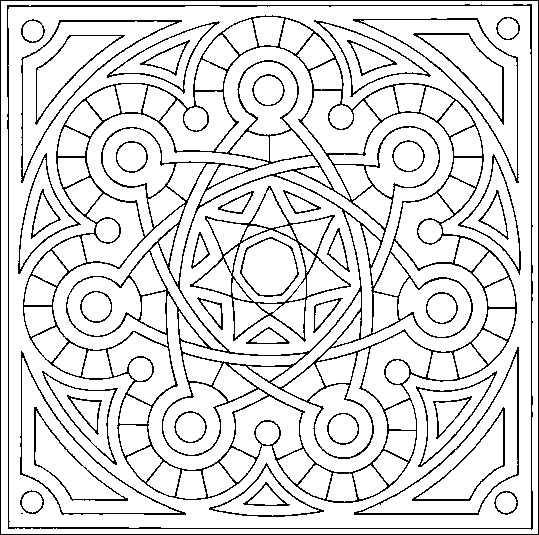 colorier un mandala imprimer