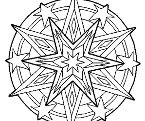 coloriage à imprimer mandala dauphin