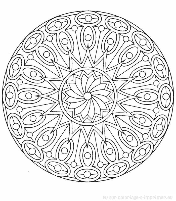 coloriage mandala gratuit hugo l escargot