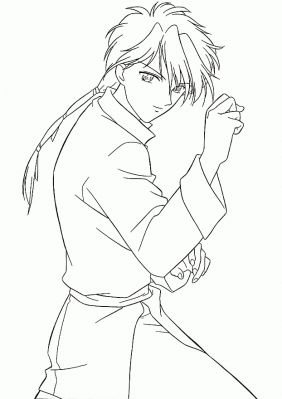 dessin manga de garcon