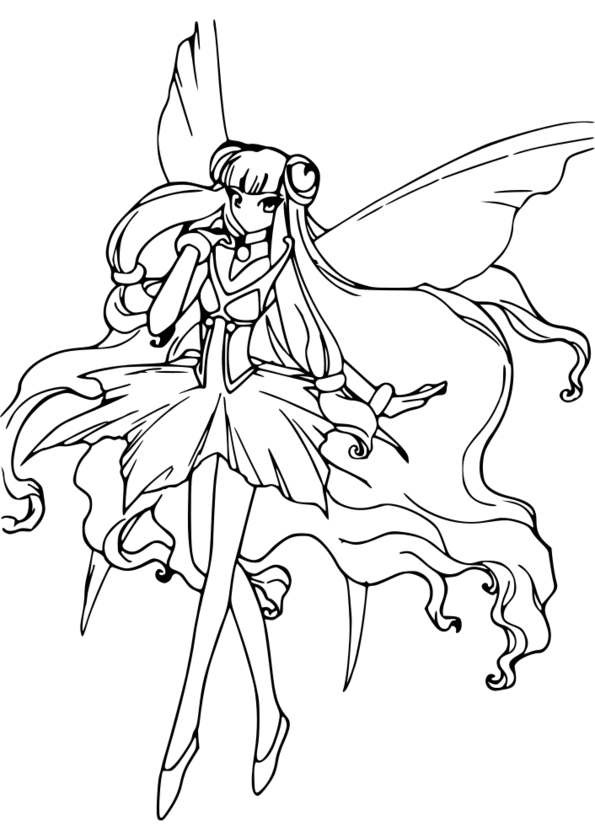 coloriage manga tokyo mew mew