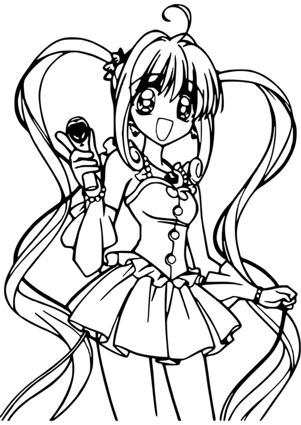 Coloriage204: coloriage de manga a imprimer