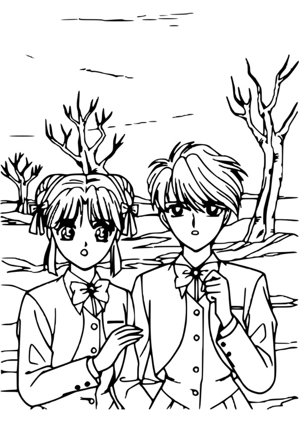 coloriage manga gulli