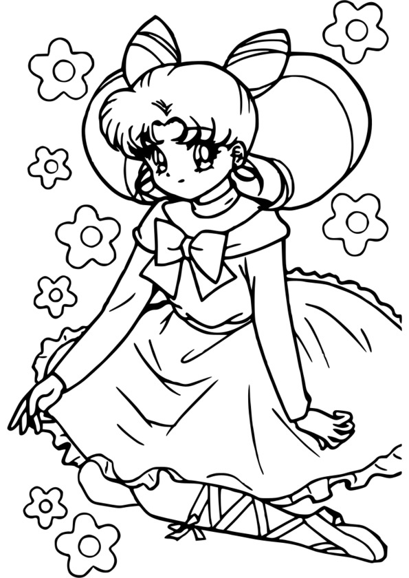 Belle Coloriages A Imprimer Filles Cute Japonaises