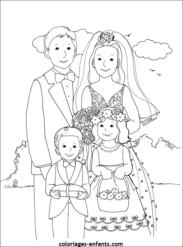 Dessin Mariage Barbie Et Ken