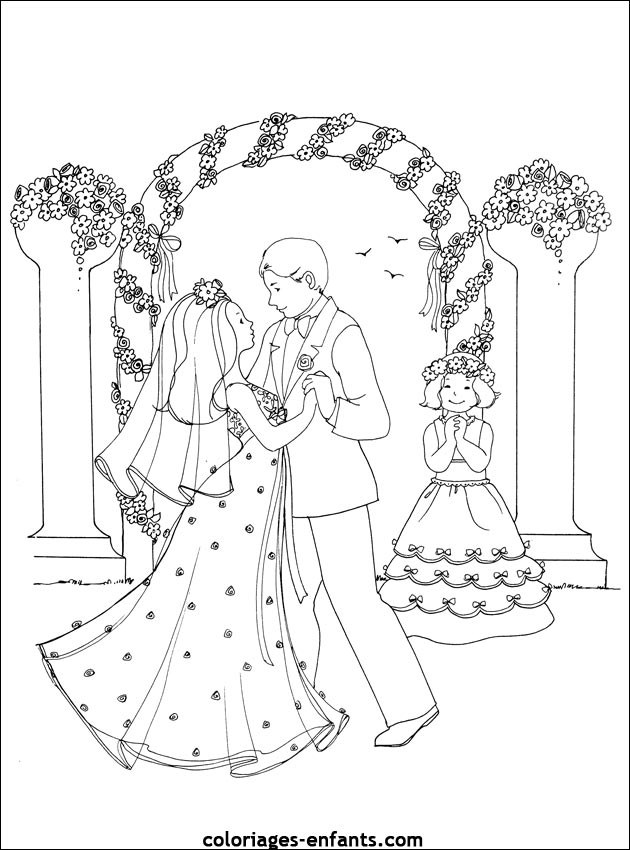 dessin mariage aurore