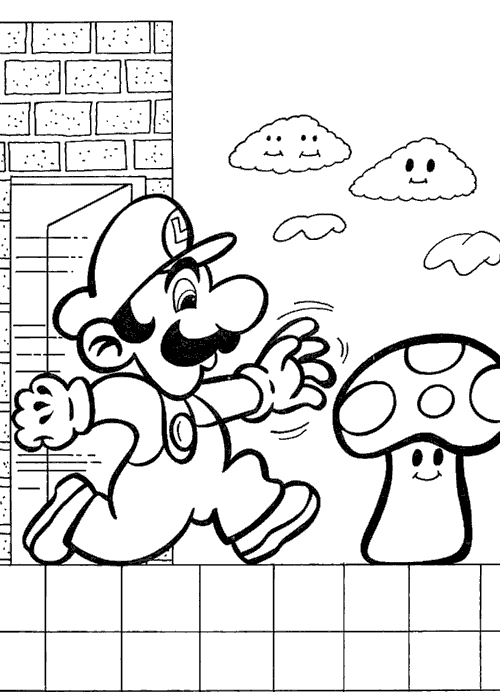 dessin mario bros 2