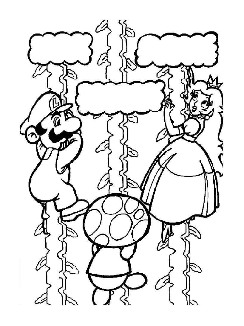 dessin mario bros 3