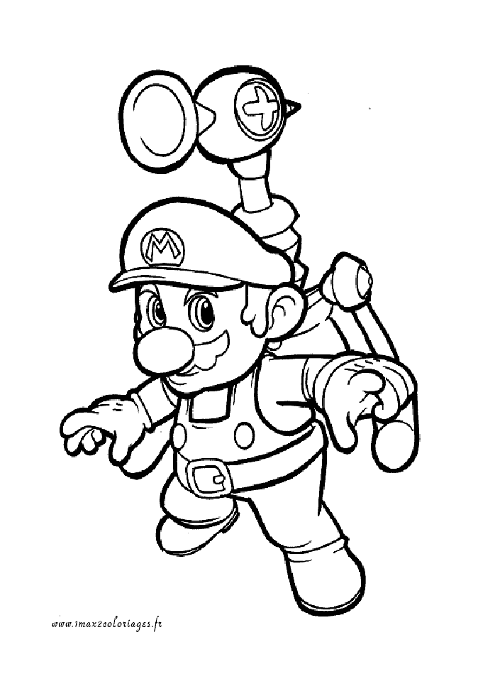 coloriage  dessiner mario kart peach