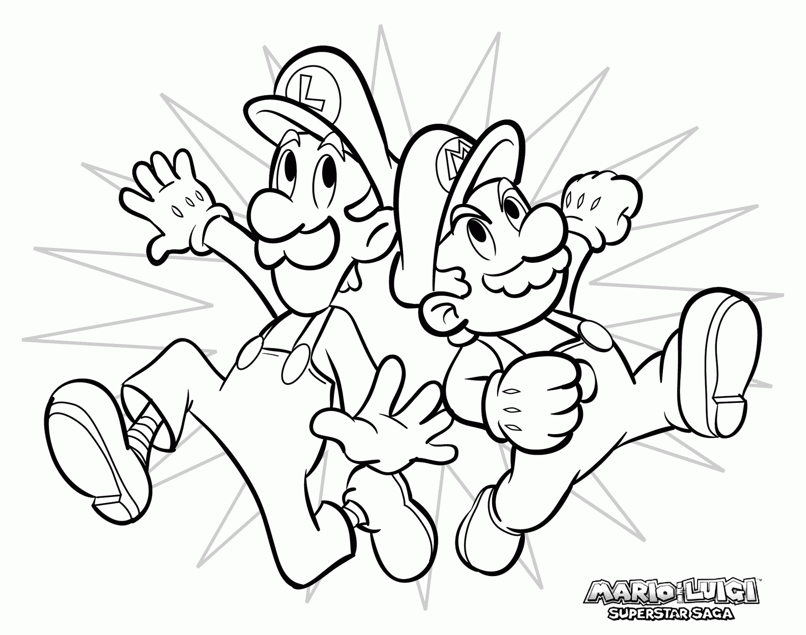 coloriage mario