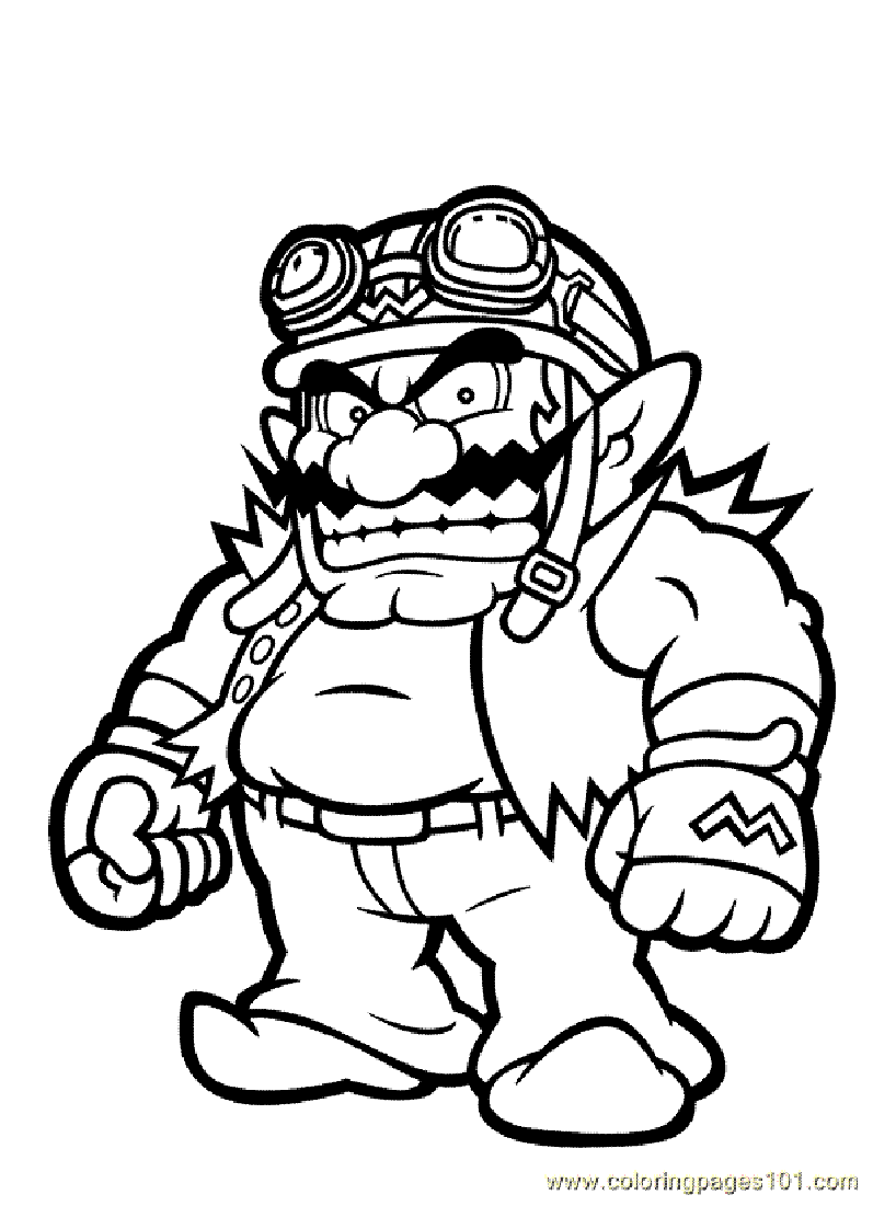 coloriage mario bros 3