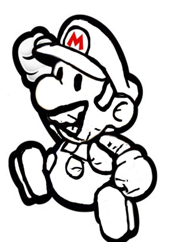 35 dessins de coloriage Mario à imprimer