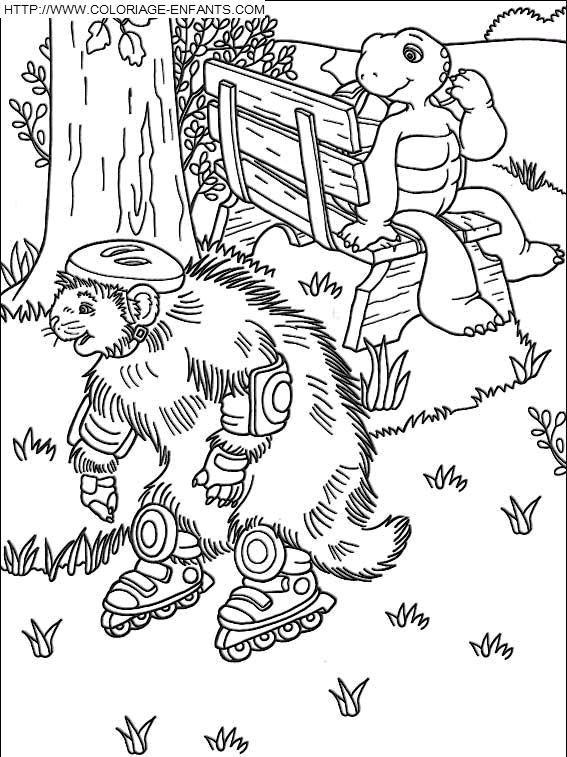 Coloriage Marmotte à colorier - Dessin à imprimer dessin marmotte imprimer gratuit